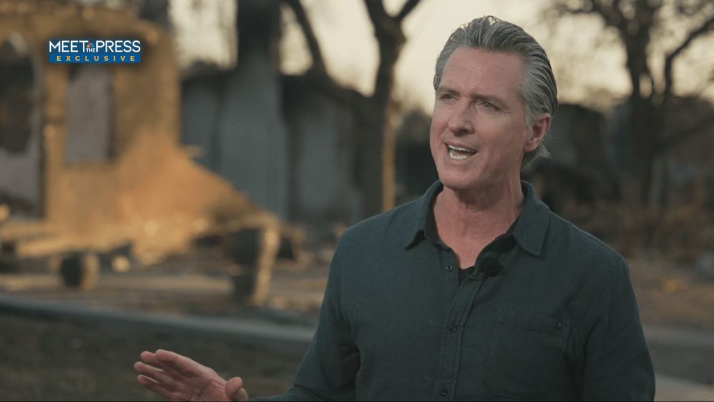Gavin Newsom Talks Of Organizing “Marshall Plan” To Rebuild Los Angeles After Apocalyptic Fires