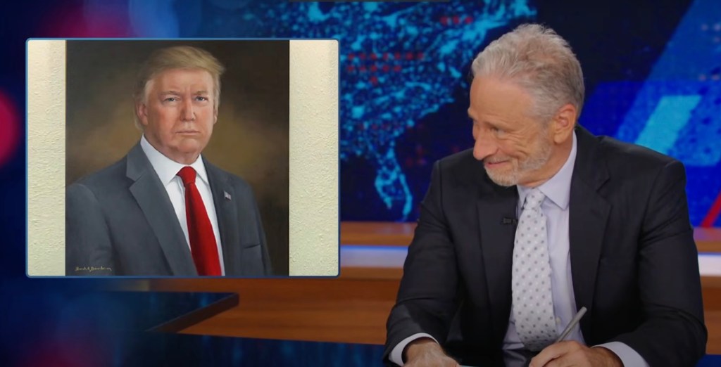 ‘The Daily Show’s Jon Stewart Jokes About Free Speech & Pete Hegseth