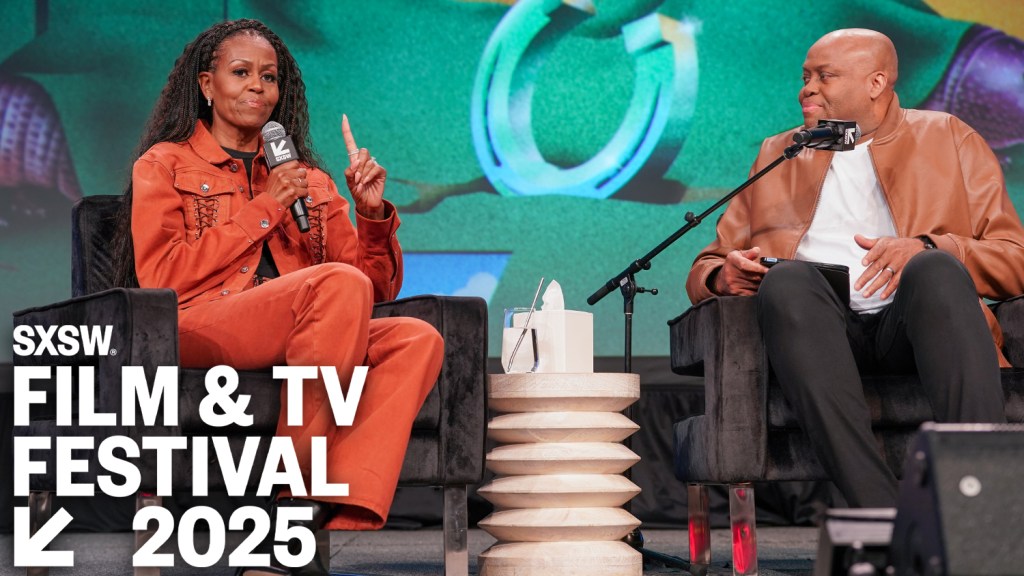 Michelle Obama On “Who We Want To Be As A Country” In Live ‘IMO’ Podcast At SXSW
