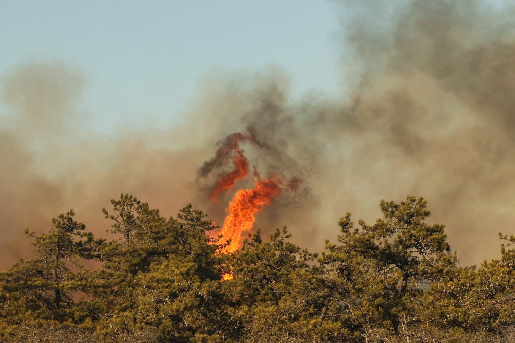 Wildfire In The Hamptons Prompts New York Governor Kathy Hochul To Declare State Of Emergency