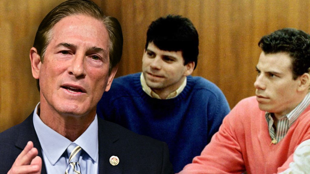 Menendez Brothers Family Sues L.A. DA Over Bloody Crime Scene Pics Shown In Court