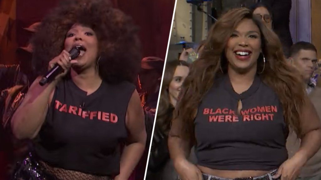 Lizzo Takes Aim At Trump During ‘SNL’ Appearance