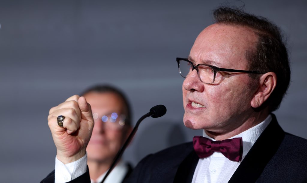 Kevin Spacey After Being Canceled Comes Out Swinging at Cannes