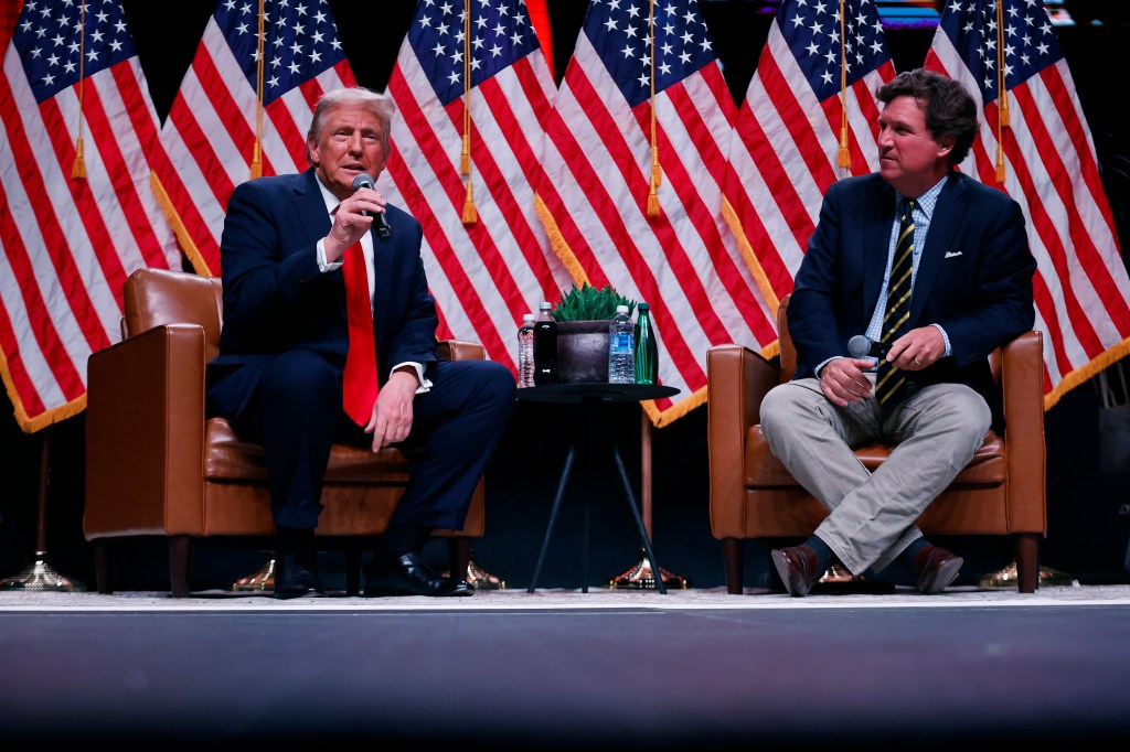 Trump Makes A Dig At Tucker Carlson Over Iran Comments