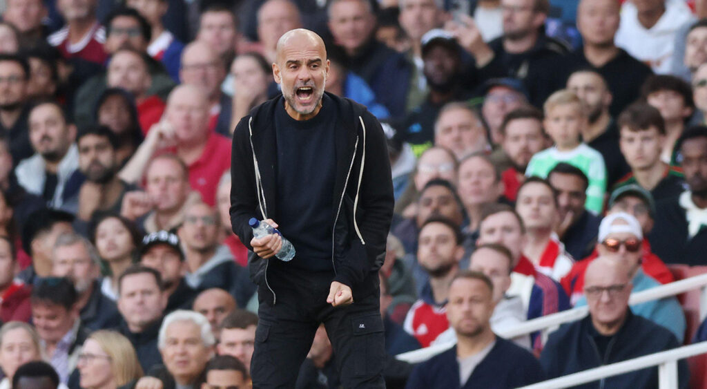 Pep Guardiola’s approach vs Arsenal was “Mourinho or Arardies style play.”