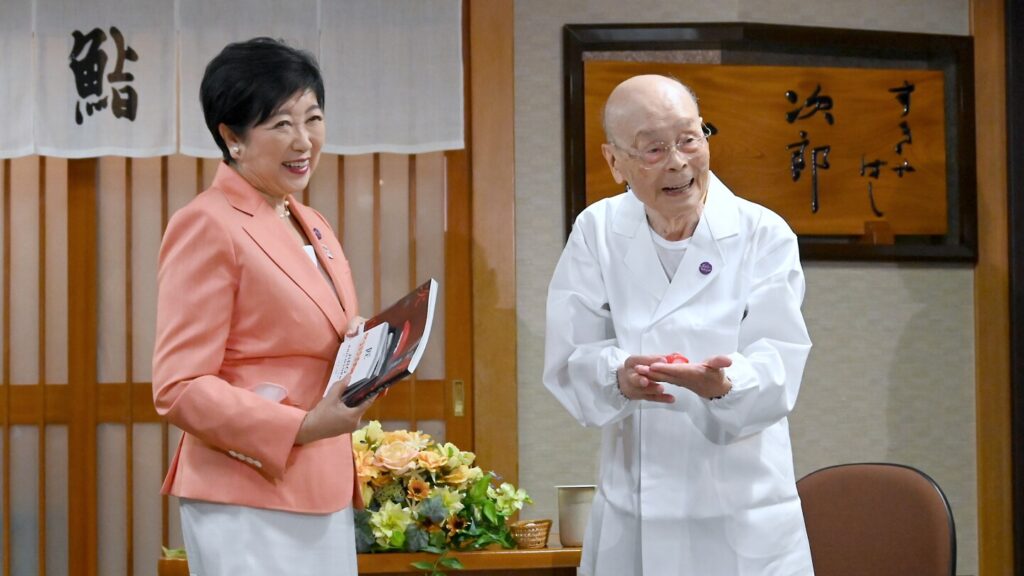 Japanese sushi legend celebrates 100th anniversary with documentary “Jiro Dreams of Sushi”
