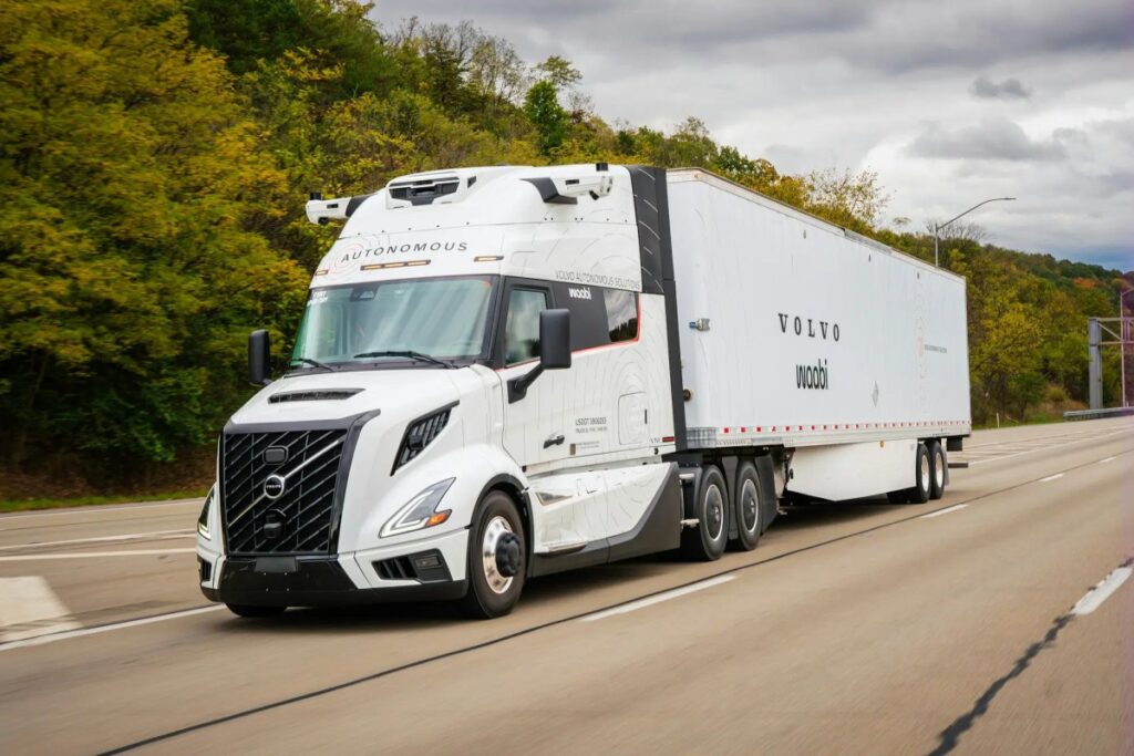 Waabi unveils self-driving truck in partnership with Volvo