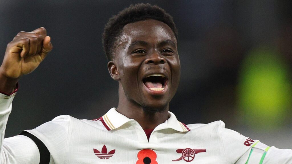 Arsenal are certain to win the biggest title under manager Mikel Arteta with Bukayo Saka’s new contract