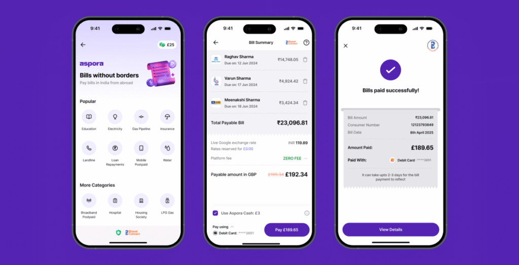 Sequoia-backed fintech Aspora lets Indian diaspora pay their bills back home