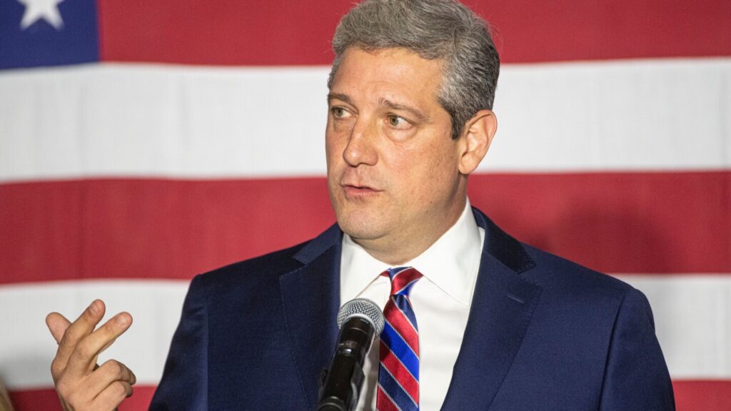 Former Democratic U.S. Rep. Tim Ryan will not run for governor of Ohio