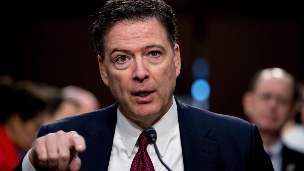 Judge reprimands Justice Department over Comey case
